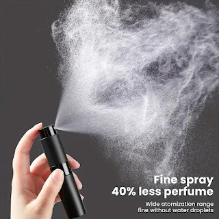 Portable Perfume Spray Bottle – Refillable Travel Cologne Dispenser | Leak-Proof, Easy-Spray, Compact Fragrance Atomizer for On-the-Go Luxury